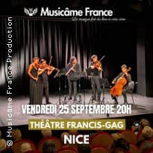 Affiche, Concert à Nice : Ravel, Debussy, Cantemir, Mozart, Wieniawski, Bach, Doppler