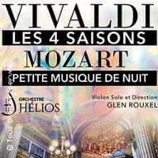 Affiche, Les 4 Saisons de Vivaldi Intégrale Petite Musique de Nuit de Mozart - Eglise de la Madeleine, Paris