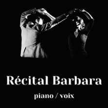 Affiche, Barbara, Piano/Voix