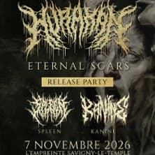 Affiche, Hurakan + Spleen + Kanine - Release Party