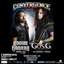 Affiche, Ronnie Romero + Gus G