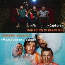 Affiche, Sampling Is Beautiful & Edredon Sensible