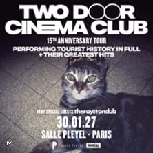 Affiche, Two Door Cinema Club -Tourist History 15th Anniversary Tour - Première partie : The Royston Club