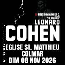 Affiche, Field Commander C. - The Songs of Leonard Cohen