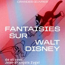 Affiche, Fantaisies sur Walt Disney par Jean-François Zygel