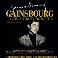 Affiche, Gainsbourg en Confidence - Théâtre Montmartre Galabru, Paris