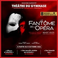 Affiche, Le Fantôme de l'Opéra - Théâtre du Gymnase Marie Bell, Paris