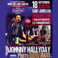 Affiche, Hommage à Johnny Hallyday avec Pierre Bienvenuti