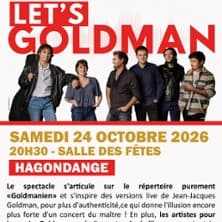 Affiche, Let's Goldman