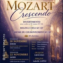 Affiche, Concert Mozart Crescendo