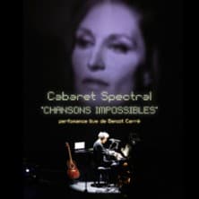 Affiche, Benoît Carré - Chansons Impossibles