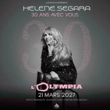 Affiche, Hélène Segara - 30 Ans avec Vous