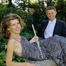 Affiche, Eva Oertle & Vesselin Stanev- Flûte & Piano